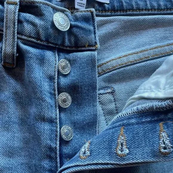 Say hello to your new favorite jeans! Re/Done 90s High Rise Ankle Crop, NWOT, 24